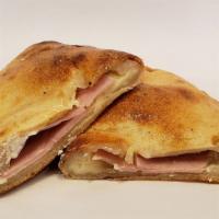 Ham Calzone · Ham calzone: cheese, ham