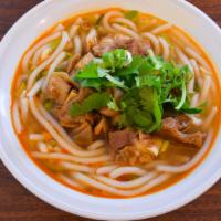 Stewed Lamb Rice Noodles 黃燜羊肉粉 · 