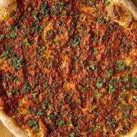 Boloneze - Vegan · homemade seitan vegan ground beef, marinara, house smoked vegan mozzarella, parsely