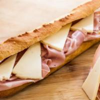 Bologna Sandwich · Mortadella PGI, provolone cheese PDO, and extra virgin olive oil.