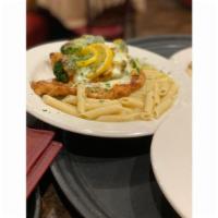 Chicken Francese Entree · Boneless chicken dipped in egg and sauteed in butter and lemon.