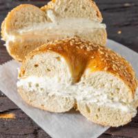 Cream Cheese On A Bagel/ Roll · 