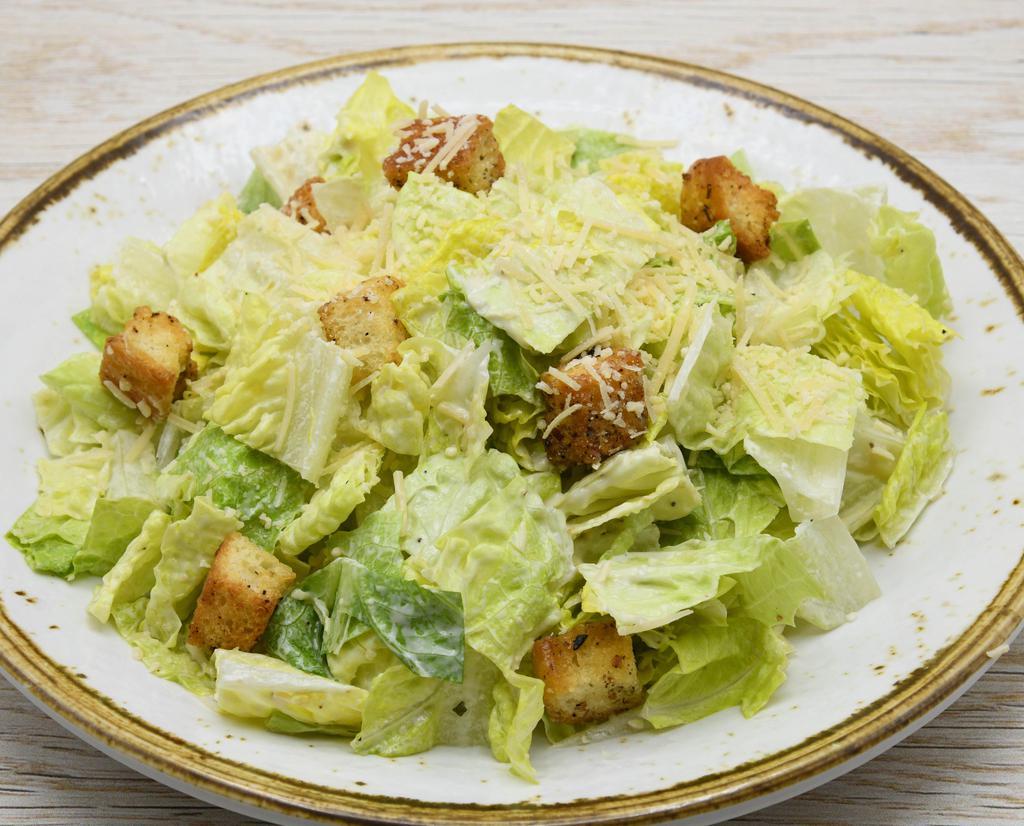Classic Caesar Salad · Parmesan Cheese, Baked Croutons.