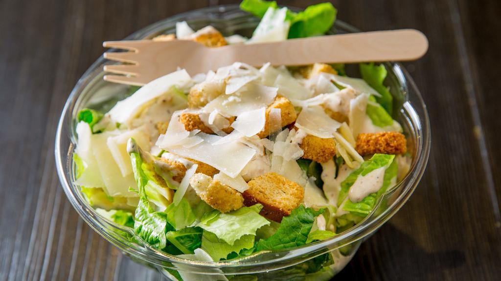 Sa11. Le Caesar Salad · Romaine lettuce, shaved parmesan cheese, croutons and caesar dressing. Made with mesclun mix.