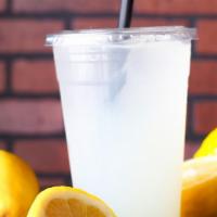 Lemonade · Cold, refreshing, and sweet. Made with real lemon juice.