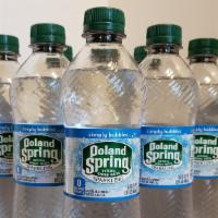 Poland Springs Seltzer · Natural spring water, and refreshing bubbles