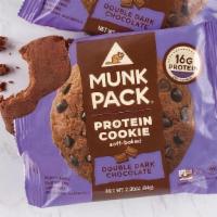 Munk Pack Cookie · Powered with 16g of plant protein, these cookies are a delicious source of feel-good, balanc...