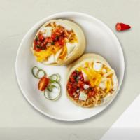 Og Cheese Burrito · Four cheeses topped with sour cream, salsa, cheese, and spanish rice wrapped in a warm torti...