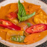 Red Thai Curry (Non-Veg) · Chicken stir cooked in Thai red curry paste