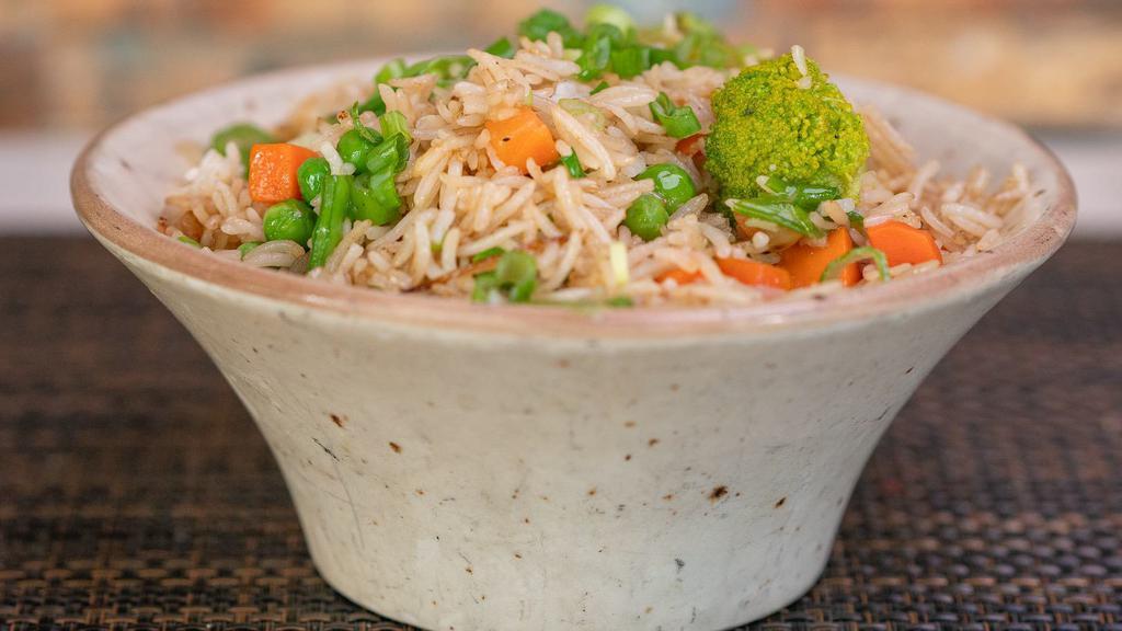 Fried Rice · Fried Rice with select vegetables or chicken