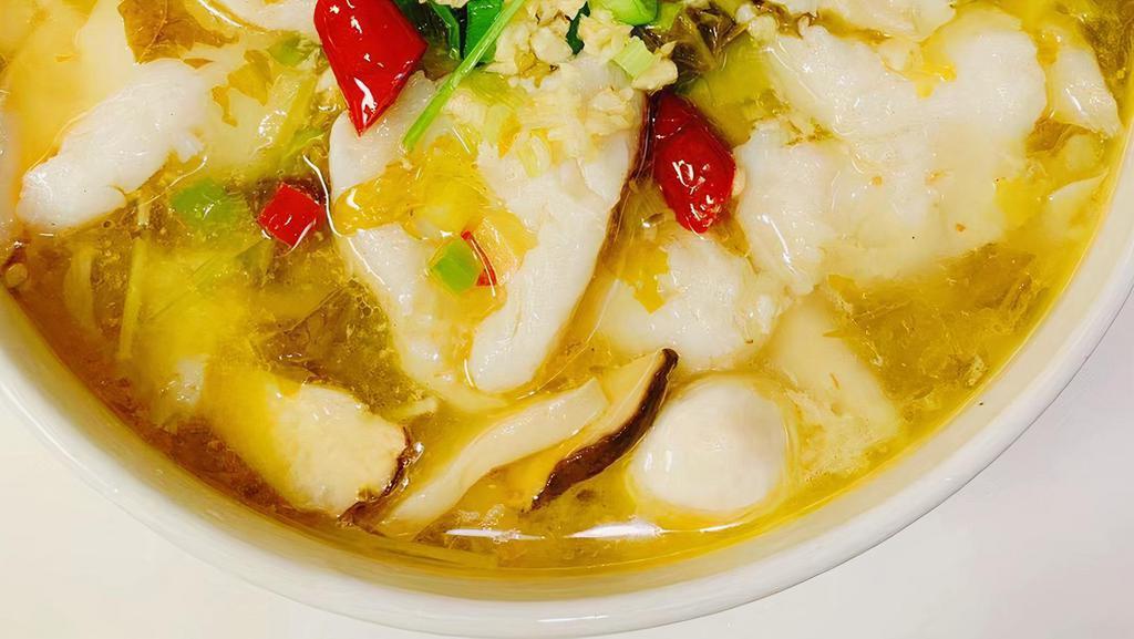 Sichan Fish Fillet With Pickled Vegetable · Spicy.