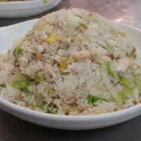 Diced Chicken Fried Rice / 雞炒飯 · Chicken, mixed vegetable.