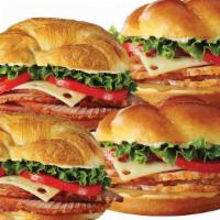 Ham & Smoked Turkey Classic Sandwich 4-Pack · Perfect for folks on-the-go! Try our new Honey Baked Classic Sandwich 4-Pack for lunch or di...
