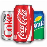 Canned Beverages · Root Beer, Diet Coke, Coke, Sprite, Orange Fanta, Brisk Tea, Canada Dry Ginger Ale, Canada D...