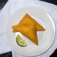 Empanada · Meat or cheese.
