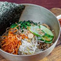 Organic Gluten Free Zen Noodles · Organic gluten free buckwheat and sweet potato noodles with variety of vegetables and mushro...