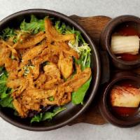 Grilled Todok Strips In Ginger Soy Sauce · Korean Mountain Root Strips Grilled in Ginger Soy Sauce