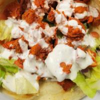 Chicken Gyro · Served on Pita with Choice of Salad and Sauces