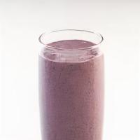 Protein Boost Smoothie · Strawberry, banana, peanut butter, low-fat milk and whey protein.