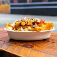 Poutine Special - Regular · 16oz - Canadian curd cheddar cheese and gravy + Savory wild mushrooms, roasted garlic in oli...