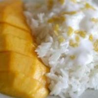 Sweet Sticky Rice With Mango · Sweet Sticky Rice with mango