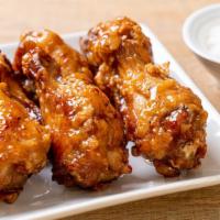 Fried Chicken Wings · Fresh and crispy fried chicken wings.