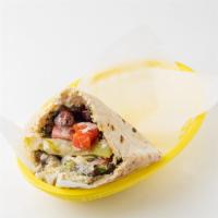 Manhattan  (Vegetarian) · Falafel, Hummus, Baba Ganouj, and Tabbouleh: served in a pita pocket with lettuce, tomatoes,...