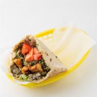 Sullivan · Chicken Kebob, Hummus, and Tabbouleh: served in a pita pocket with lettuce, tomatoes, onions...