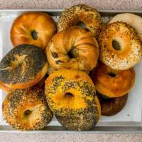 Half Dozen Bagels · 6 bagels and we will add an extra 2 free, the last 2 you choose will be doubled.