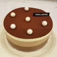 Triple Chocolate Mousse #1 · Layers of of dark, milk, and white chocolate mousse