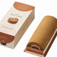 Mocha Roll Cake  · Coffee flavored roll cake with coffee buttercream. Contains egg, wheat, milk, tree nut (coco...
