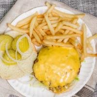 Cheese Burger (Burger) · W /lettuce & tomato.