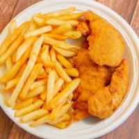 Chicken Fingers · With 2 sides orders.