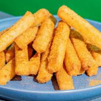 Cassava Fries · Cassava fries (yuca fries) served with a side of deuce-sauce 

Food allergy awareness:  glut...