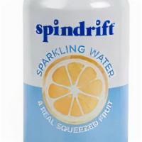 Spindrift Lemon 12Oz · Lemon. When life hands us lemons (from family farms in California), we make them sparkly. Ou...