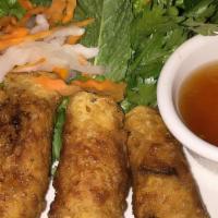 Cha Gio · Crispy spring roll w/ shrimp, pork and vegetable