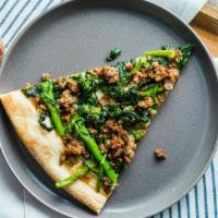 Broccoli Rabe & Sausage Pizza · 18