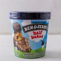 Ben & Jerry’S Half Banked Pint · 