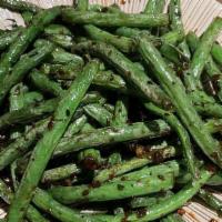 Sauteed String Beans · Mustard Greens, garlic