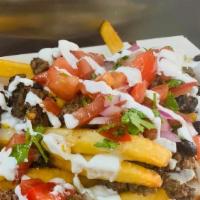 Fully Loaded Fries · Our Fresh Cut French Fries Loaded With All The Toppings You Like.