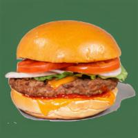 Custom Burger · Contains: Hamburger, Brioche Bun