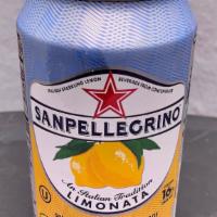 Pellegrino Soda Can Lemon · 