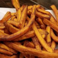 Sweet Potato Fries · Served with ketchup and sweet & sour sauce