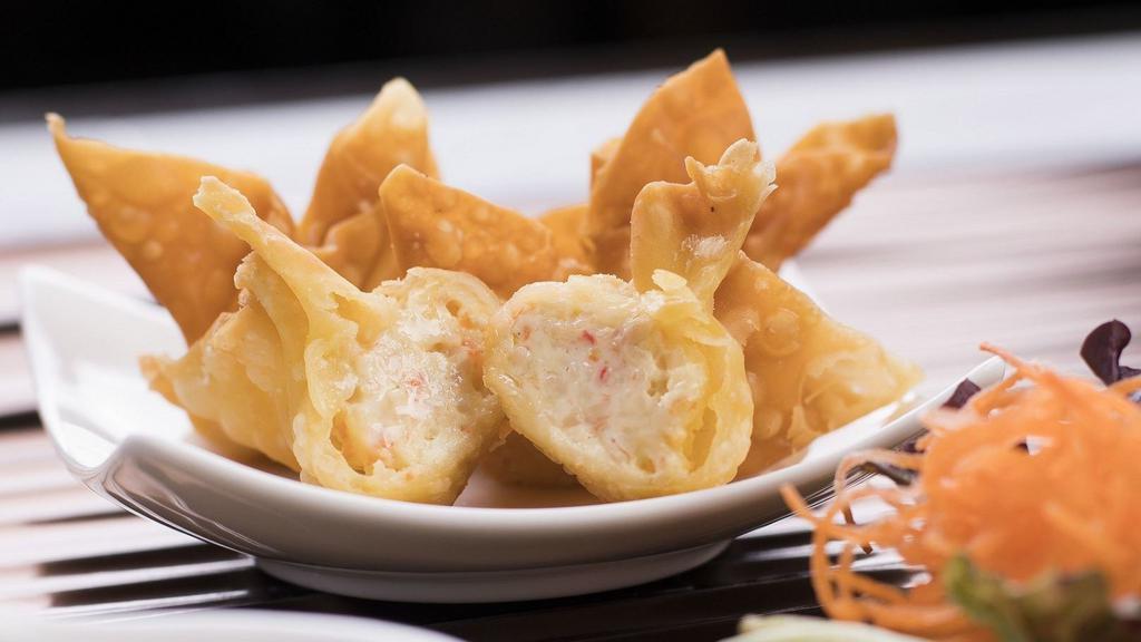 Crab Wontons · Popular. Crispy-fried wontons stuffed with a combination of crab, carrots, celery, and cream cheese. Served with Noi style plum sauce.