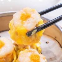 Shrimp With Pork Shumai 蟹子鲜虾烧卖 · 3pcs