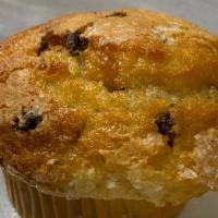 Fresh Muffins · Choose from Chocolate Chip, Blueberry, or Corn