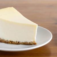 Cheesecake · Classic cheesecake with a rich, dense, smooth, and creamy consistency.