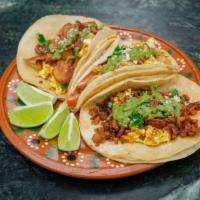 Bacon And Eggs Taco · 