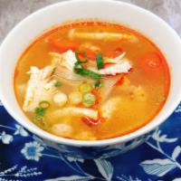 To1= Tom Yum -Gf · Gluten free ํ 
Lemongrass  Soup 
very little Spicy.