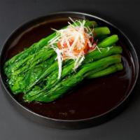 Sauteed Chinese Broccoli 清炒唐芥兰 · 
